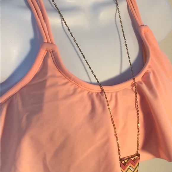 Peach 🍑 pink swimsuit - Picture 5 of 6